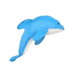 اسباب بازی دلفین نمدی آبی برند لونا